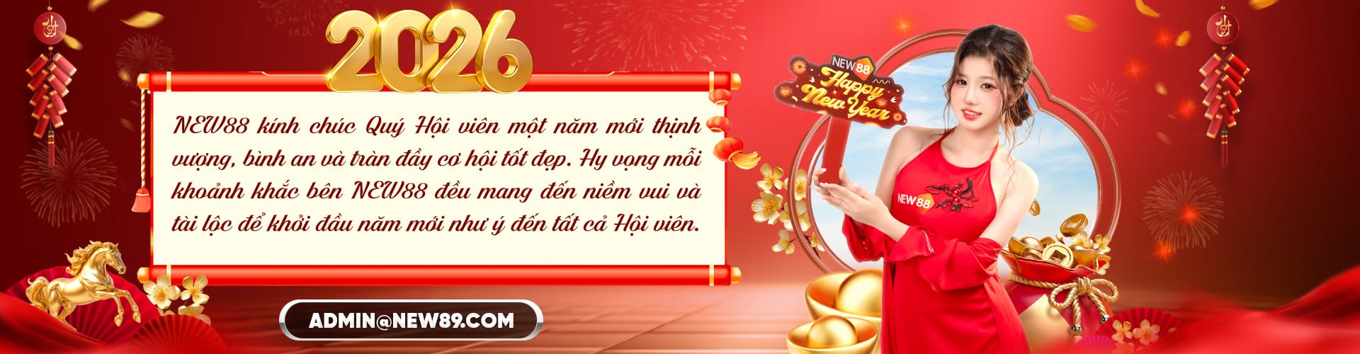 New88 Chúc Mừng Năm Mới 2026
