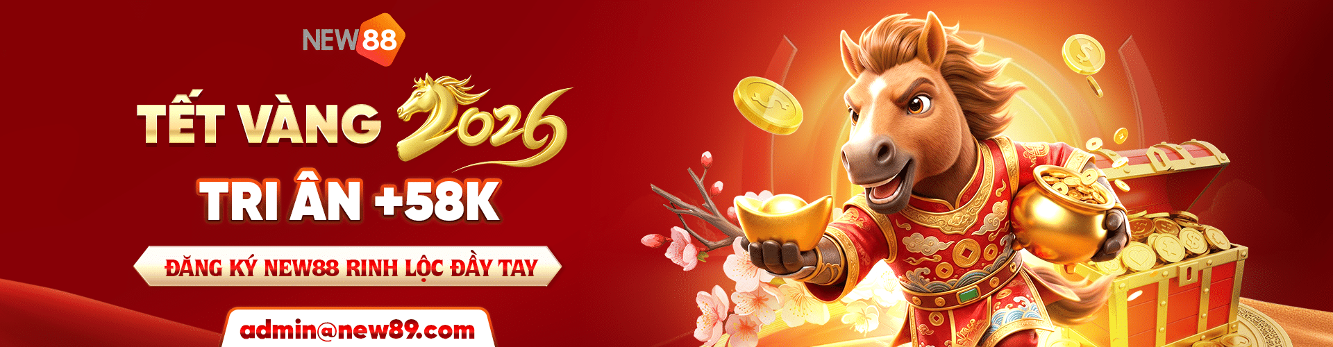 New88 Chào Xuân Tặng 58K